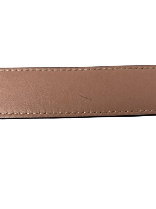 Fendi FF Leather Belt Buckle Black main image 10